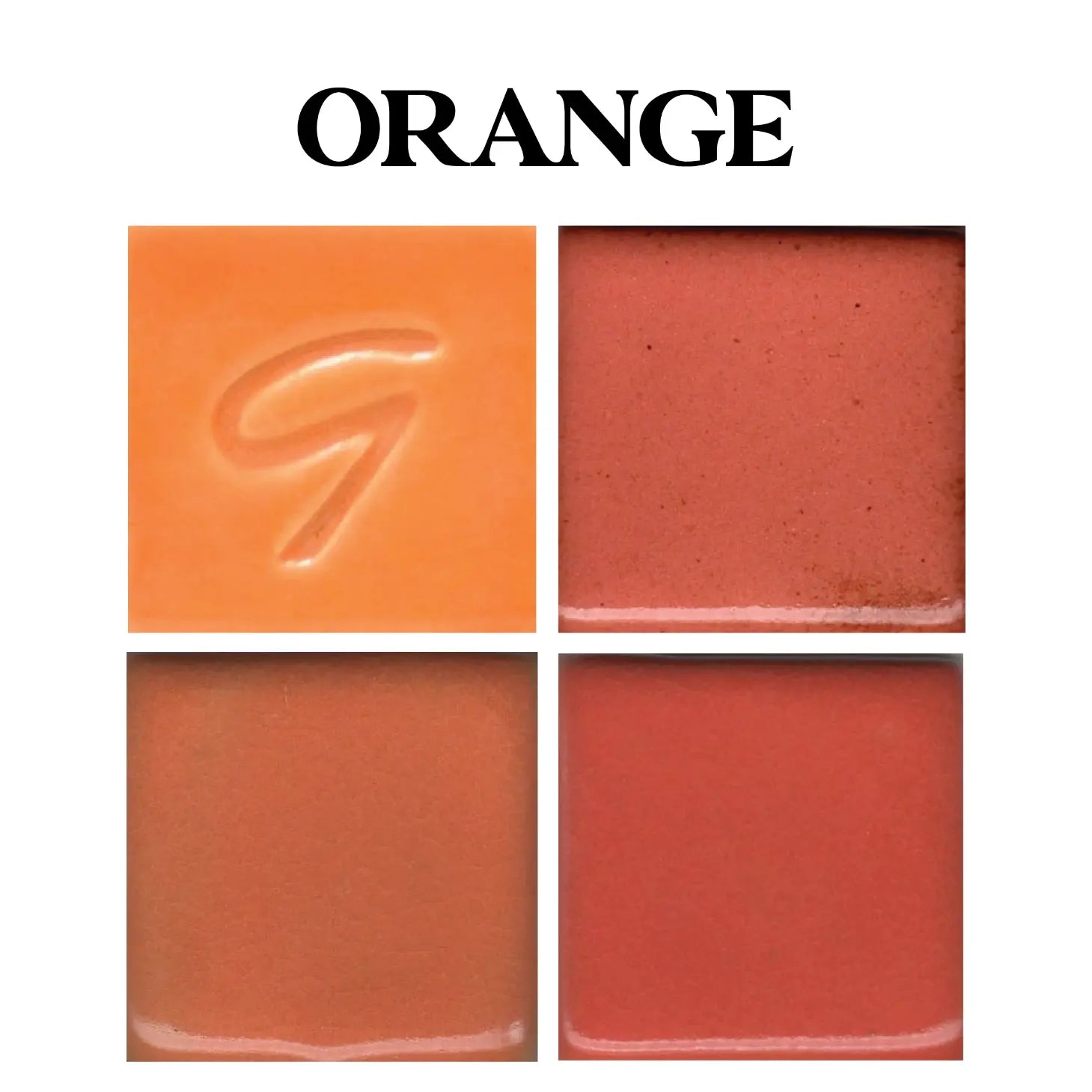 Orange Glazes