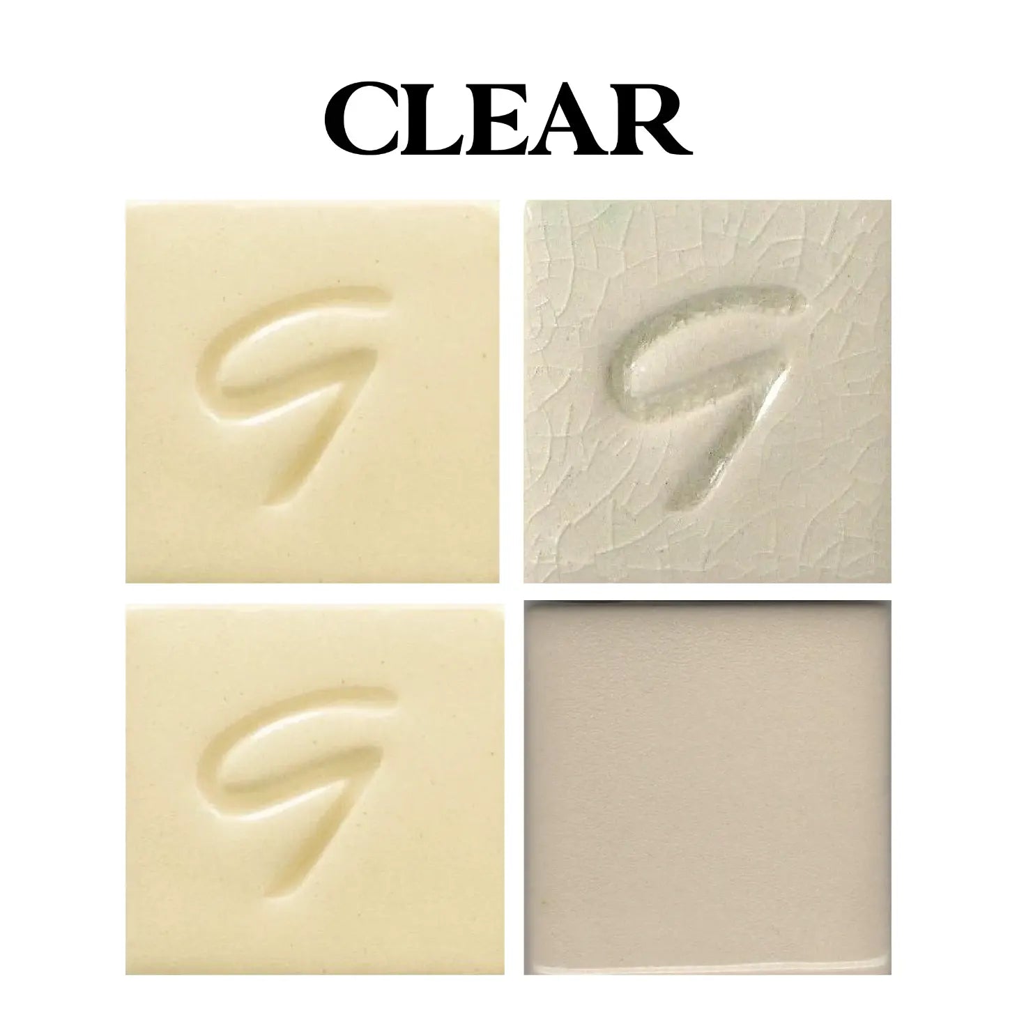 Clear Glazes