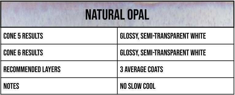 Speedball - Natural Opal Mid-Fire Glaze - Pint (002108)