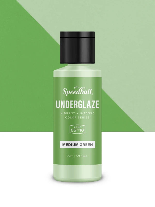 Speedball Underglaze - Medium Green (Various Sizes)