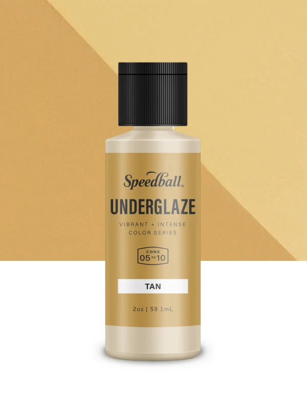 Speedball Underglaze - Tan (Various Sizes)