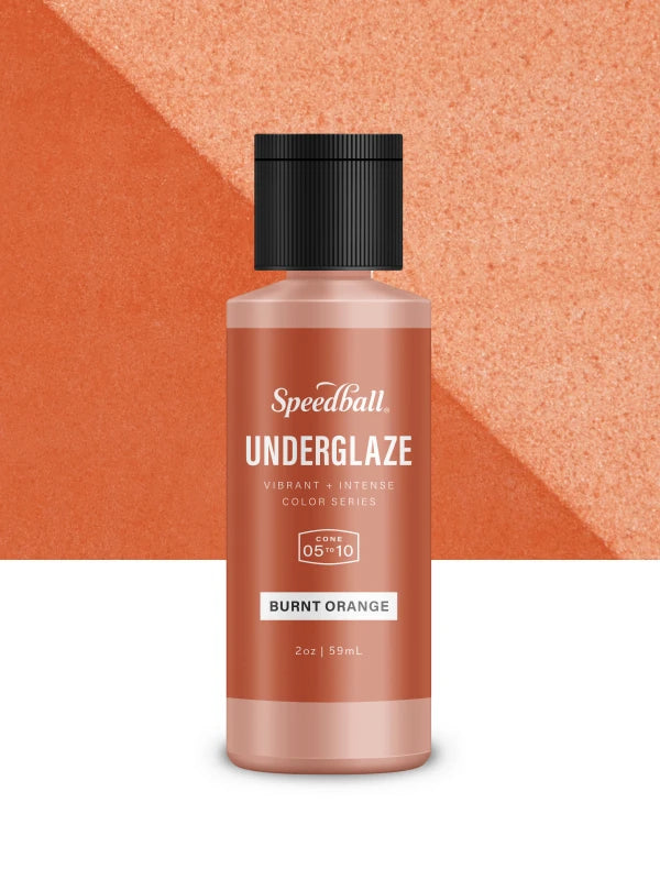 Speedball Underglaze - Burnt Orange (Various Sizes)