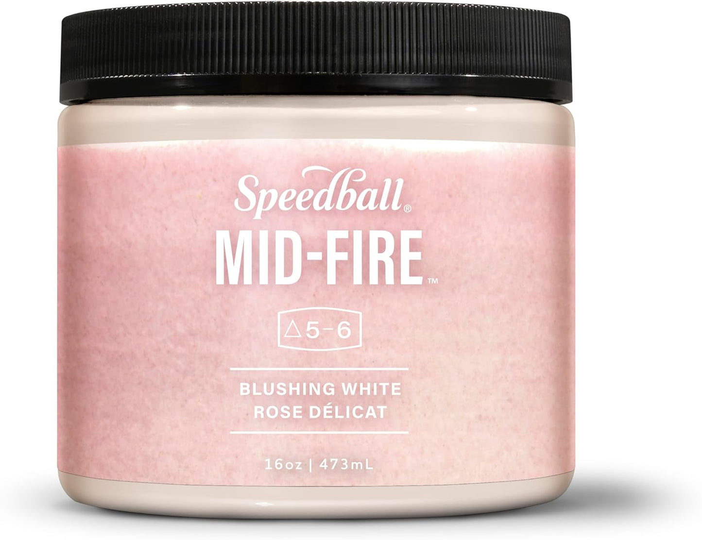 Speedball Blushing White Mid-Fire Glaze - Pint (002102)