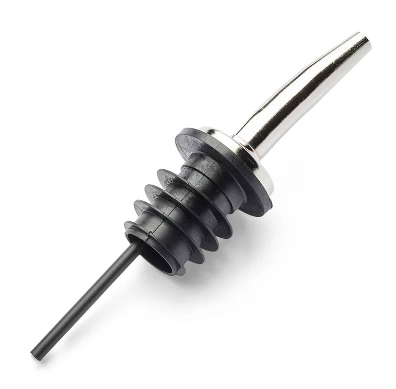 Chrome Pour Spout w/ Plastic Vent (CSPOUT)