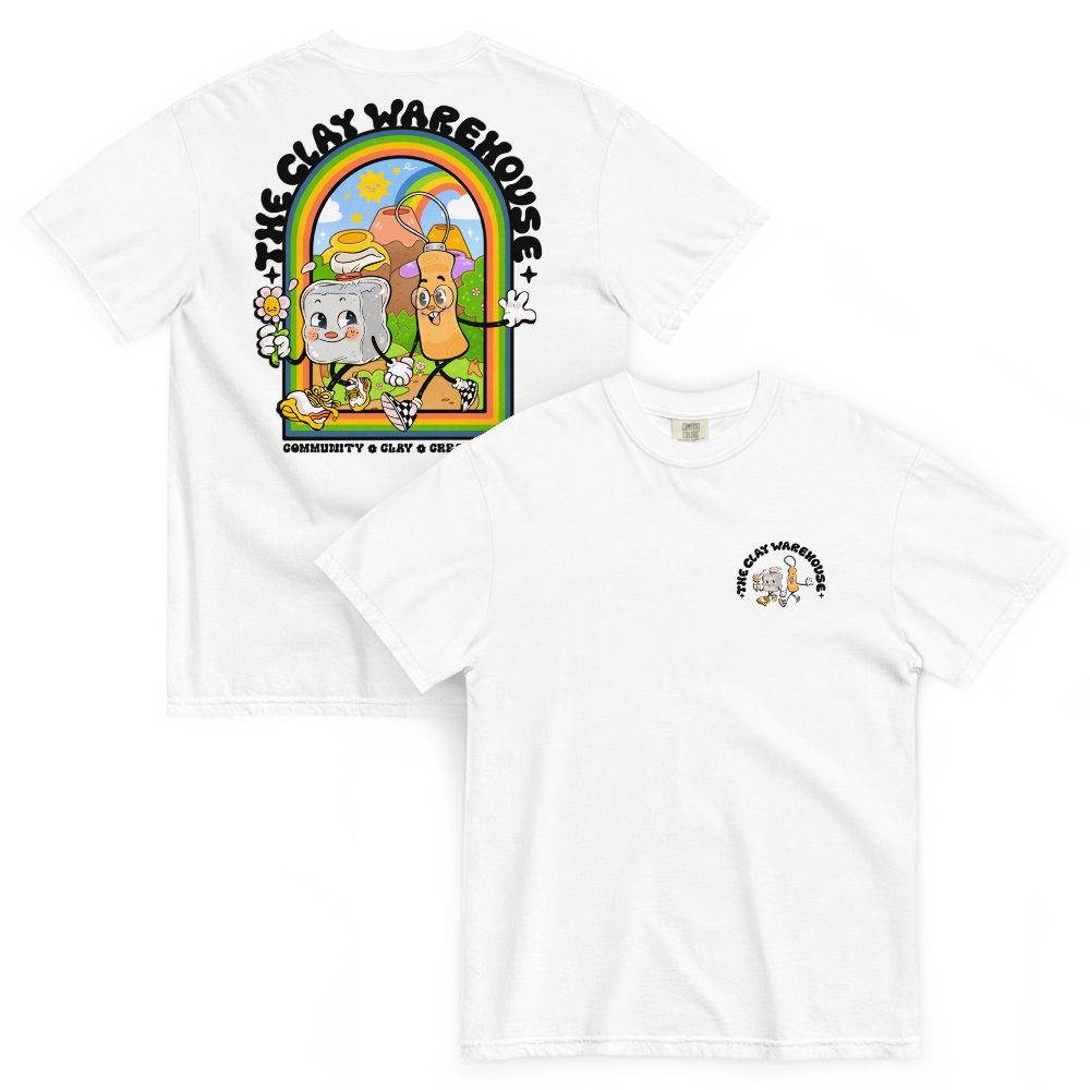 The Clay Warehouse - LIMITED EDITION - CLAY AND TRIM T-Shirt By Alex Reeder