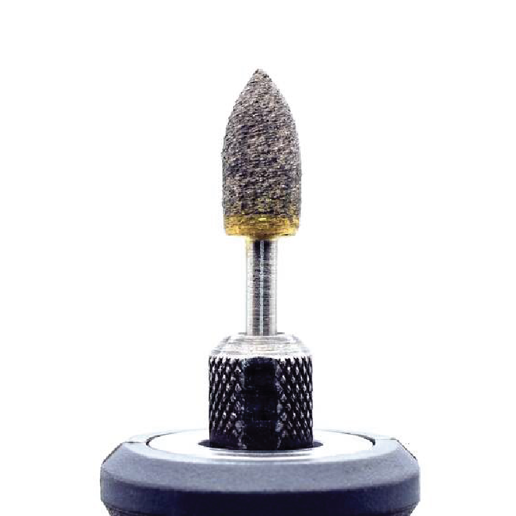 DiamondCore D1/D2 Bullet Rotary Tools, 3 mm Shaft (Various Grits)