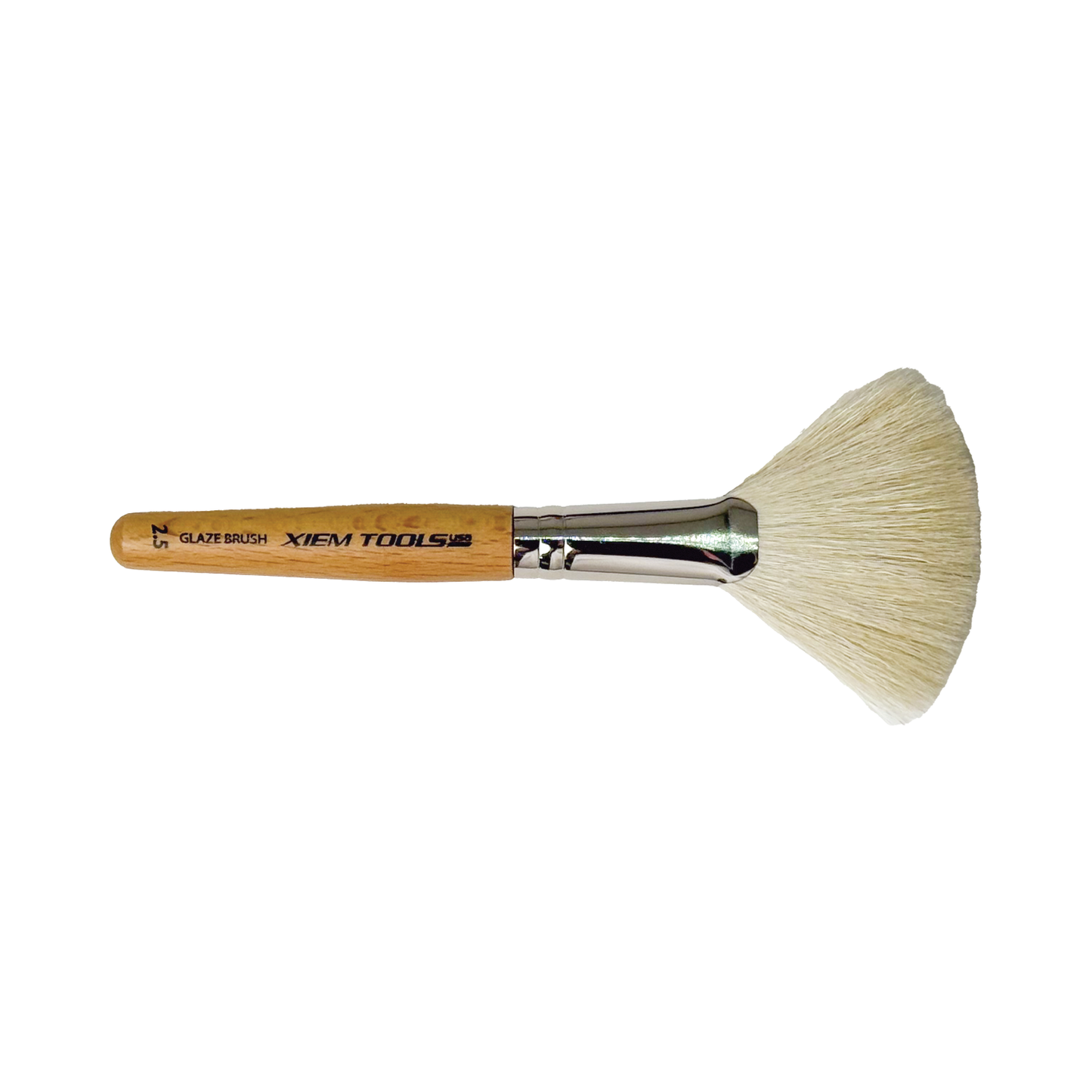 Xiem Tools - Fan Glaze Brush High Quality Goat Hair 2.5" (FGB)