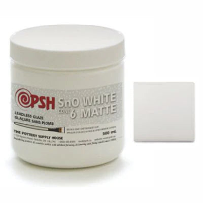 PSH - Sno White Matte Glaze - (Various Sizes)