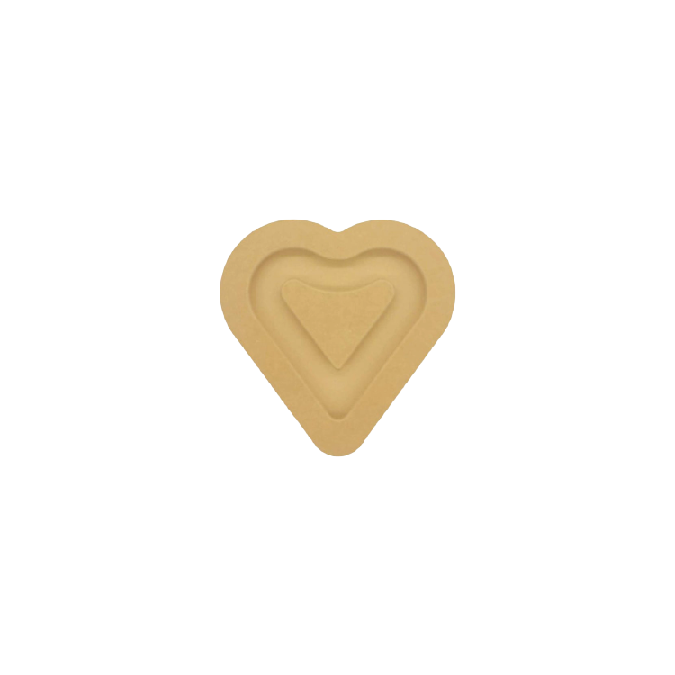 GR Pottery Forms - Heart Wallie 4" (GRHW4)
