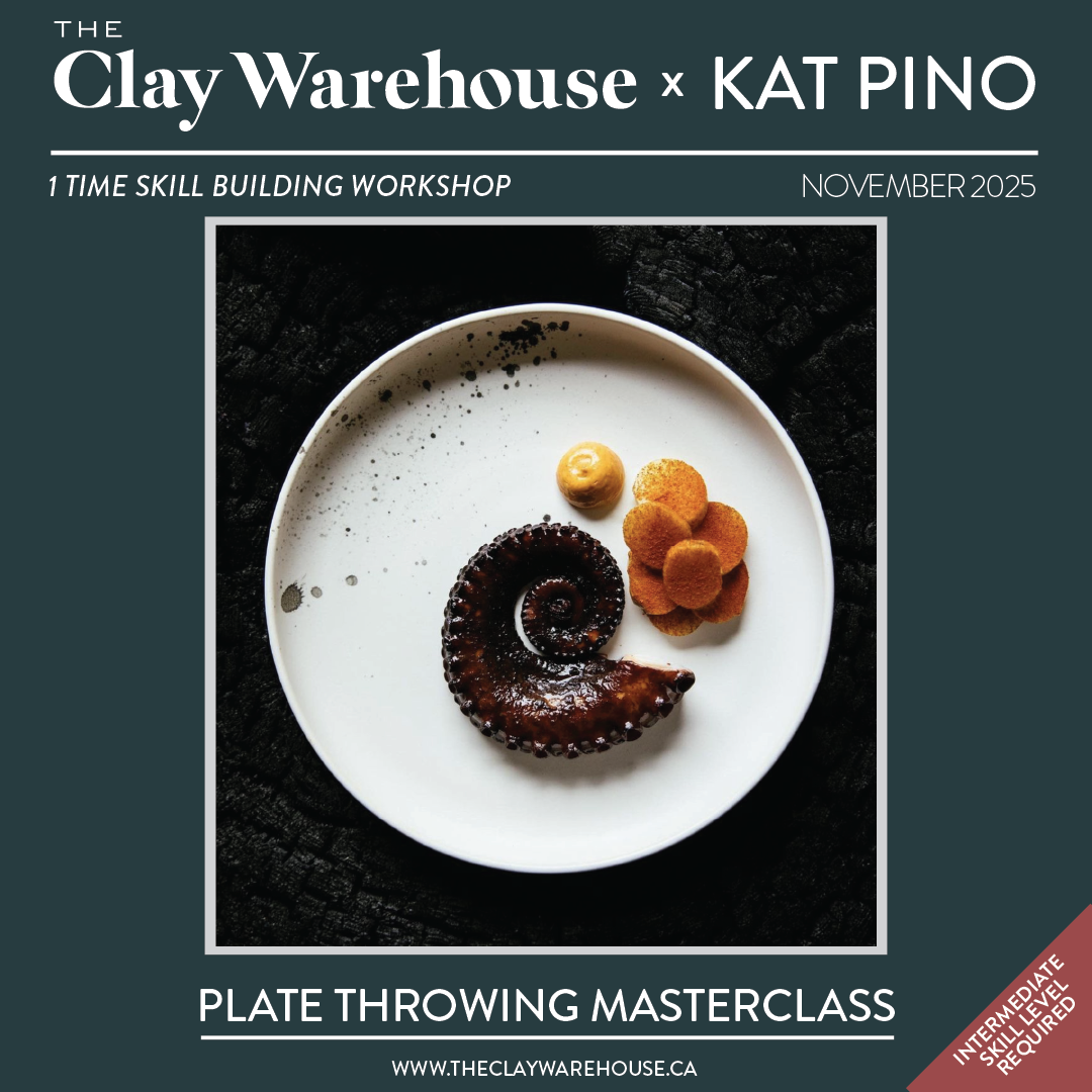 SPECIAL WORKSHOP* Plate Throwing Masterclass w/ Kat Pino (ONE-TIME WORKSHOP) (EXPERIENCE REQUIRED)