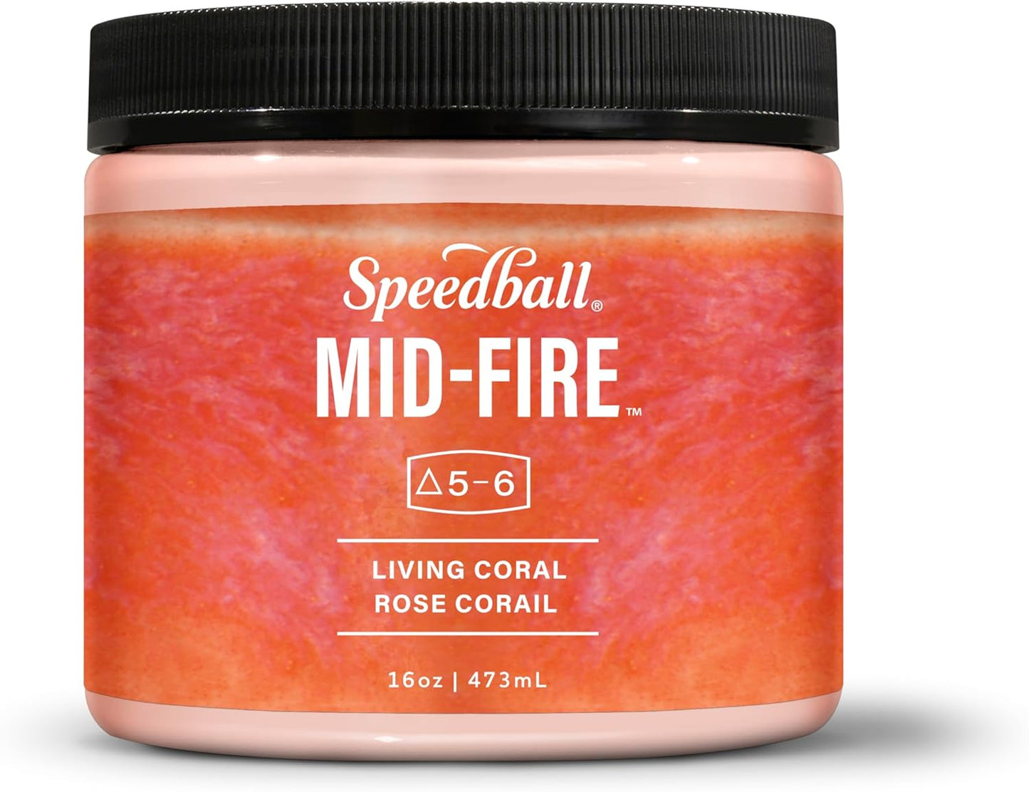 Speedball Living Coral Mid-Fire Glaze - Pint (002131)