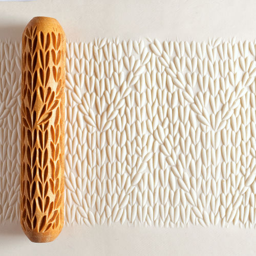 MKM Big Hand Roller - Zig Zag Knit Stitch (BHR-164)
