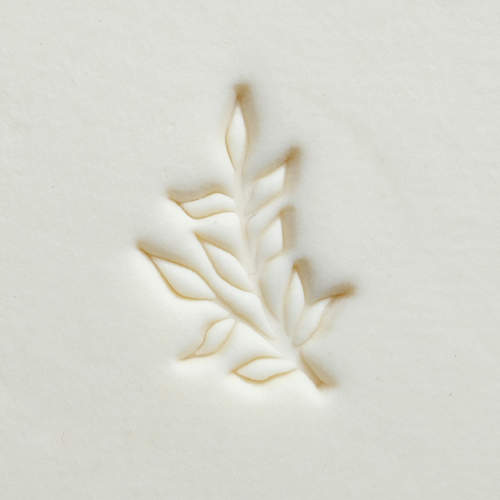 MKM Medium Round Stamp - Leaves on a Branch (SCM-276)