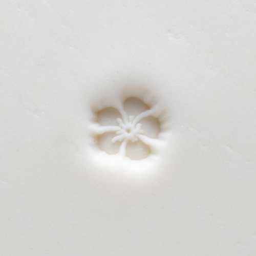 MKM Mini Round Stamp - Hibiscus Flower (SMR-086)
