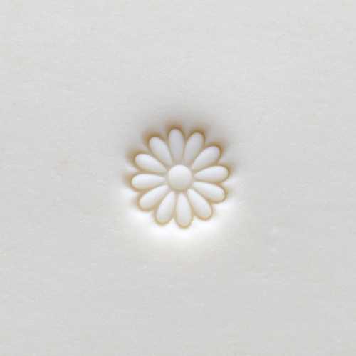 MKM Mini Round Stamp - Daisy Outline (SMR-088)
