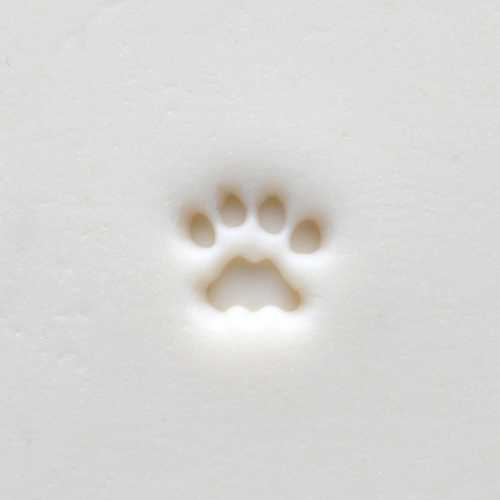MKM Mini Round Stamp - Cat Paw Print (SMR-092)