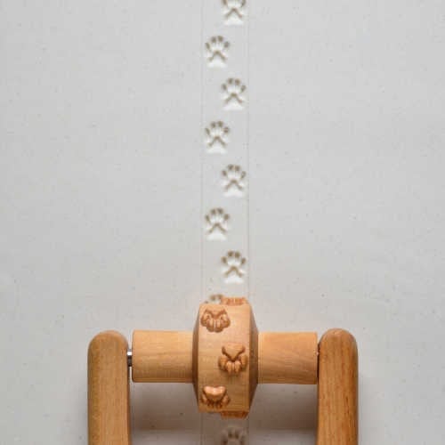 MKM Small Handle Roller - Dog Prints (RS-029)