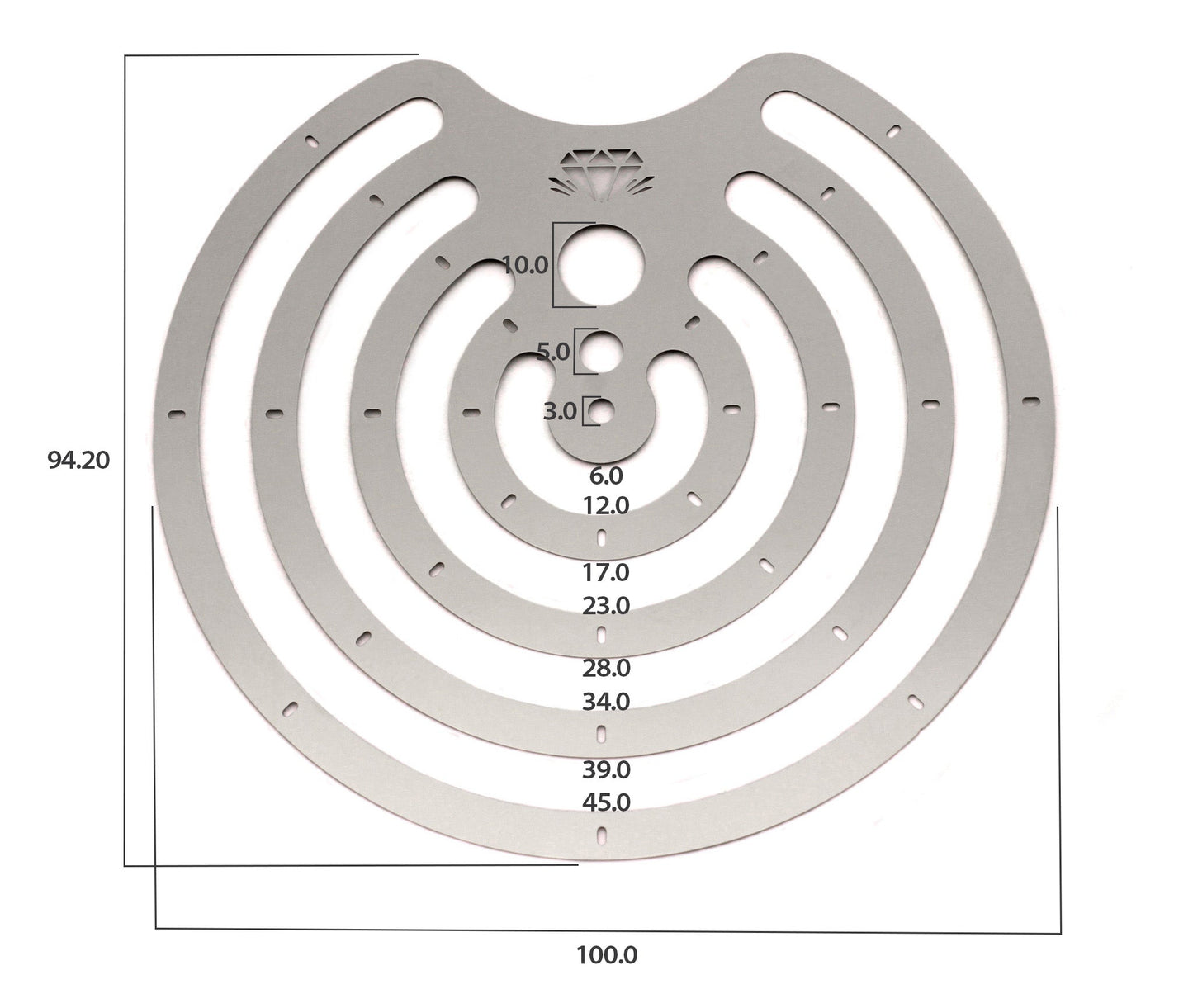 DiamondCore Tools - 3-Piece Metal Rib Set (MRIBSET1)