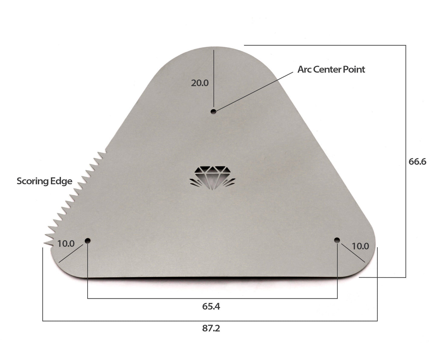 DiamondCore Tools - 3-Piece Metal Rib Set (MRIBSET1)