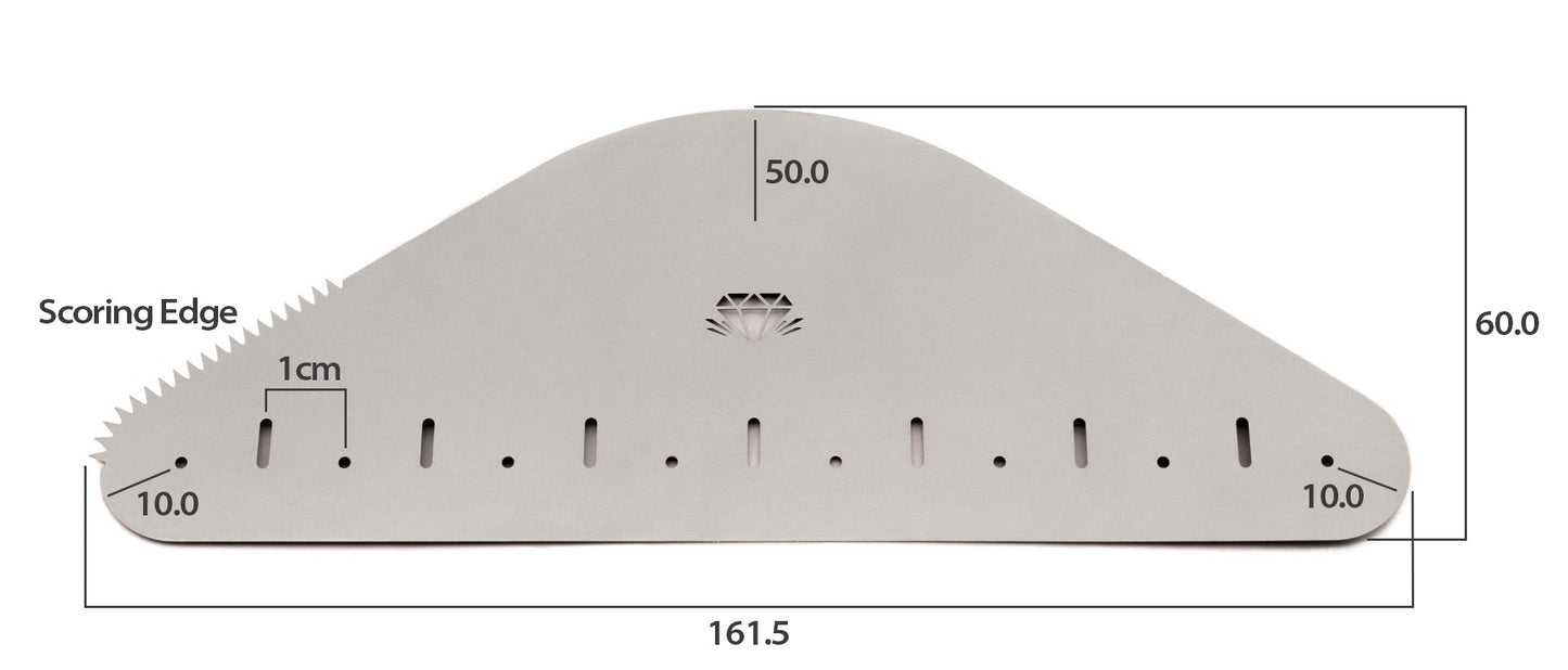 DiamondCore Tools - 3-Piece Metal Rib Set (MRIBSET1)