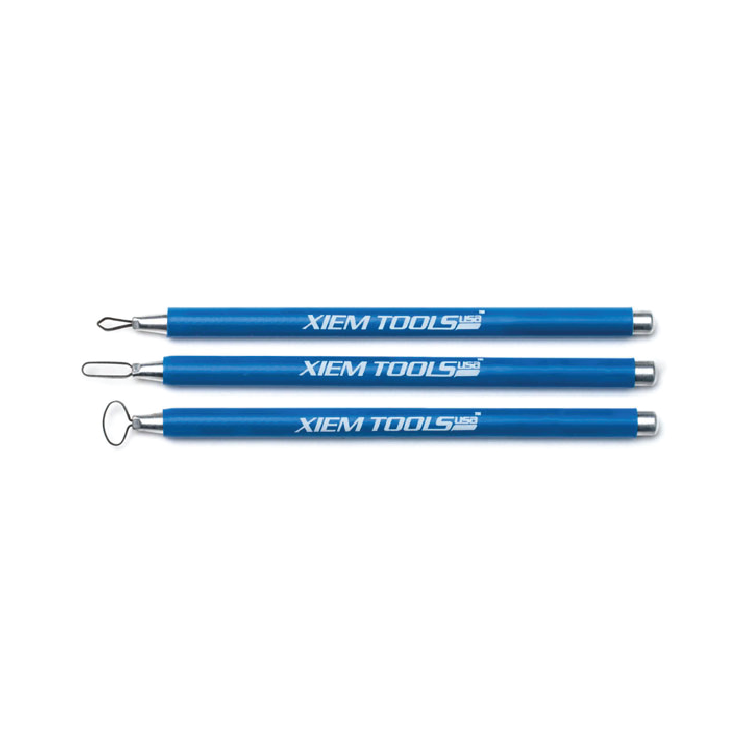 Xiem Tools - Mini Ribbon Sculpting Tool C SET(3 Tools) Heat Treated Blades (MRS3C)