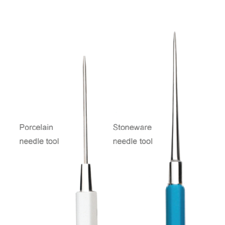 Xiem Tools - Needle Tool for Porcelain Clay - White (XST14)