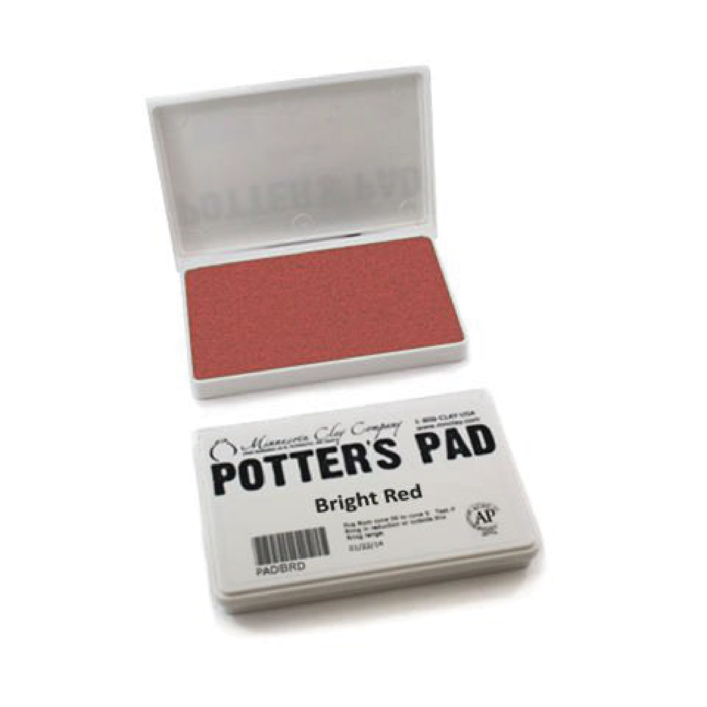 Bright Red Underglaze Potter's Pad (PADRED)