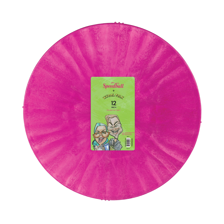 LIMITED EDITION Speedball Plastic Bat - 12" Round Pink (PB12)