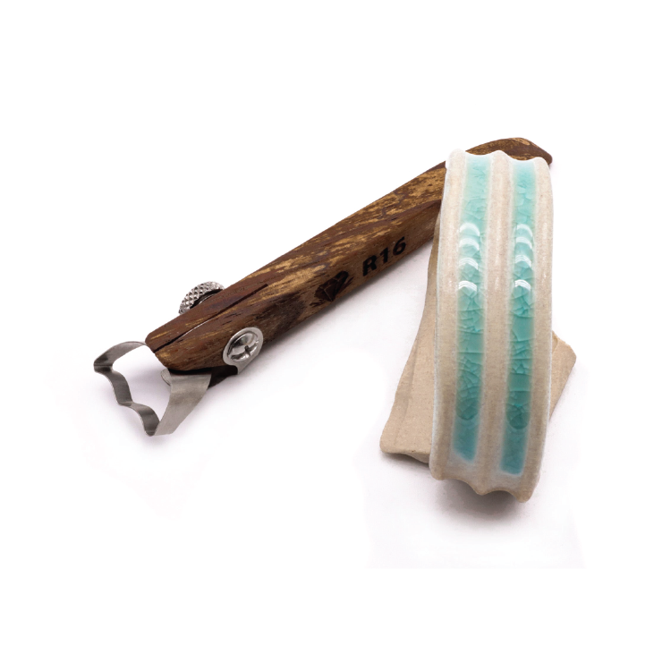 DiamondCore Tools - Double Concave Handheld Clay Extruder (R16)