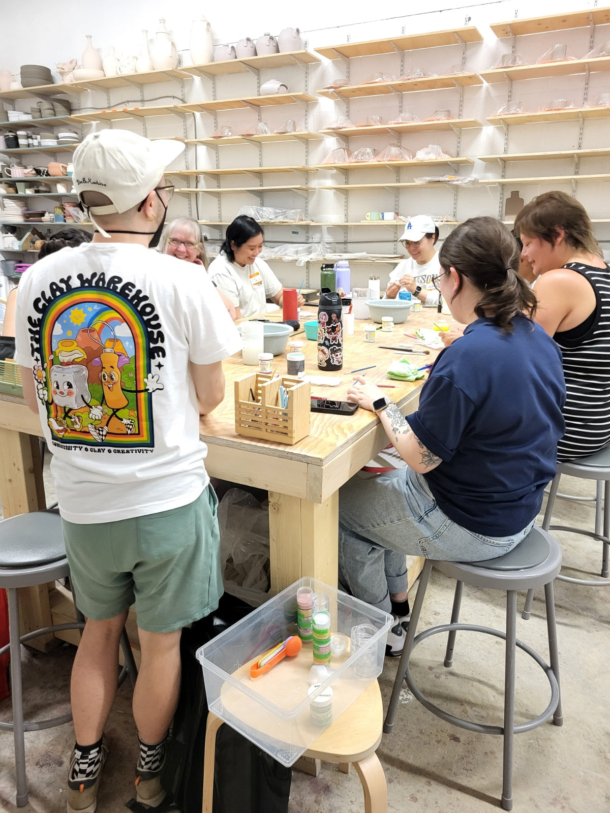 The Clay Warehouse - LIMITED EDITION - CLAY AND TRIM T-Shirt By Alex Reeder