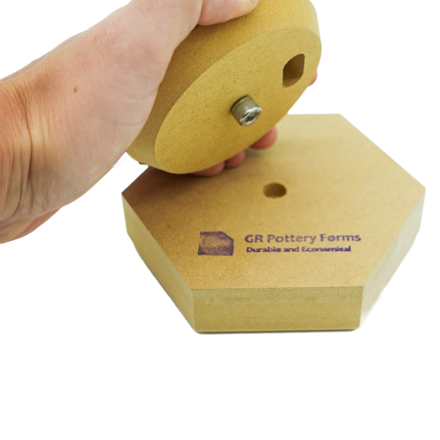GR Pottery Forms - Square Wallie - 4" (GRWS4)