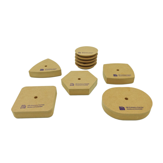 GR Pottery Forms - Wallie 5 pack - 4" (GRW5P)