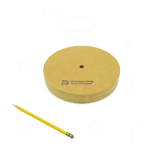 GR Pottery Forms - Round Wallie - 8" (GRWR8)