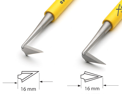 Xiem Tools - Double-Ended Tempered Stainless Steel Trimming Tool (XST18)