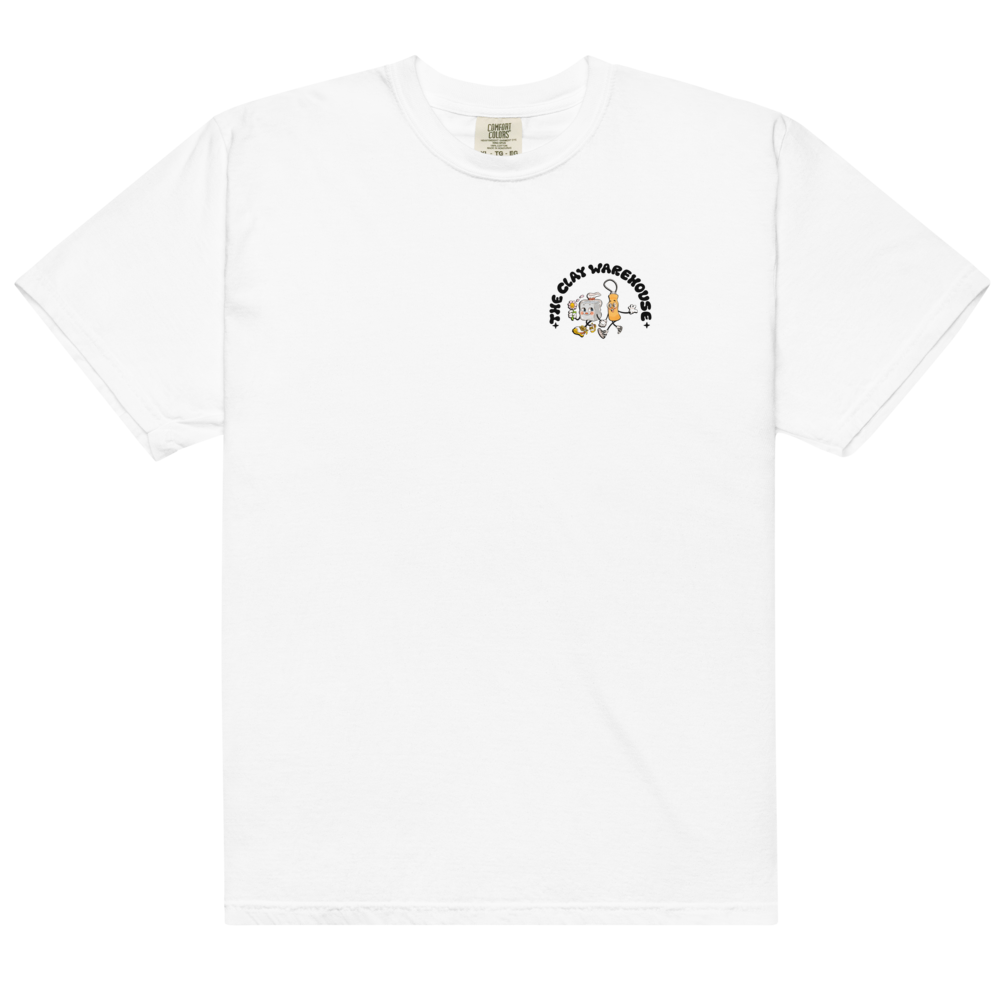 The Clay Warehouse - LIMITED EDITION - CLAY AND TRIM T-Shirt By Alex Reeder