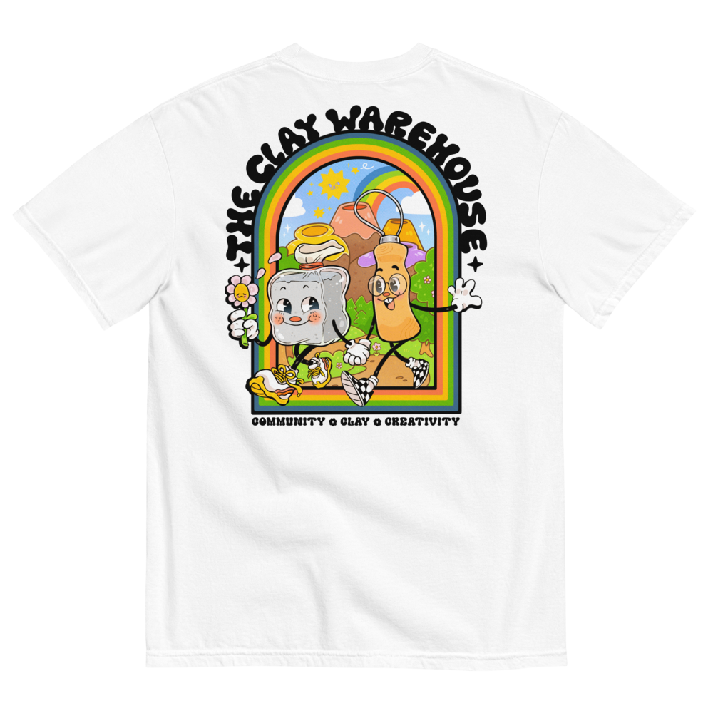 The Clay Warehouse - LIMITED EDITION - CLAY AND TRIM T-Shirt By Alex Reeder