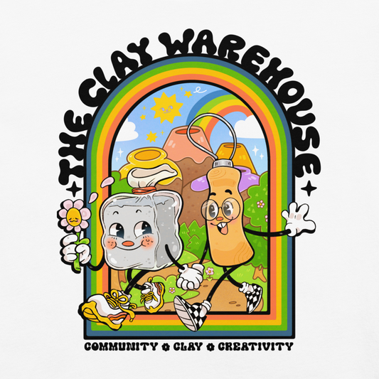 The Clay Warehouse - LIMITED EDITION - CLAY AND TRIM T-Shirt By Alex Reeder