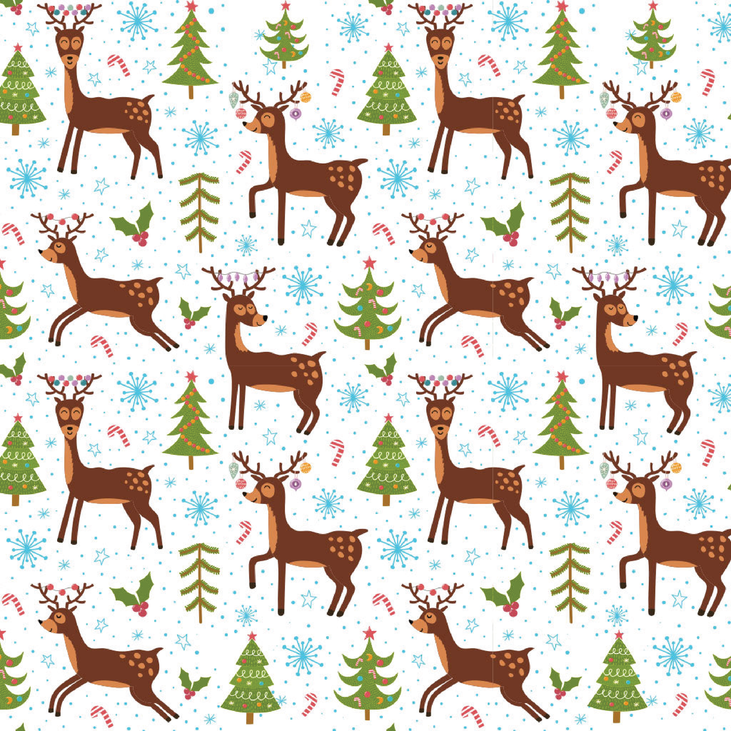 SanBao Underglaze Transfer - Reindeer (19" x 13")