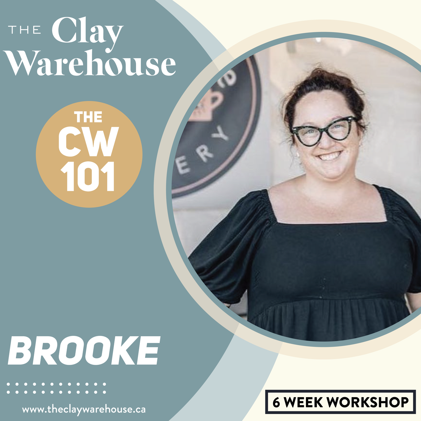 The CW 101 - Beginners Wheel Throwing Workshop (6 weeks)