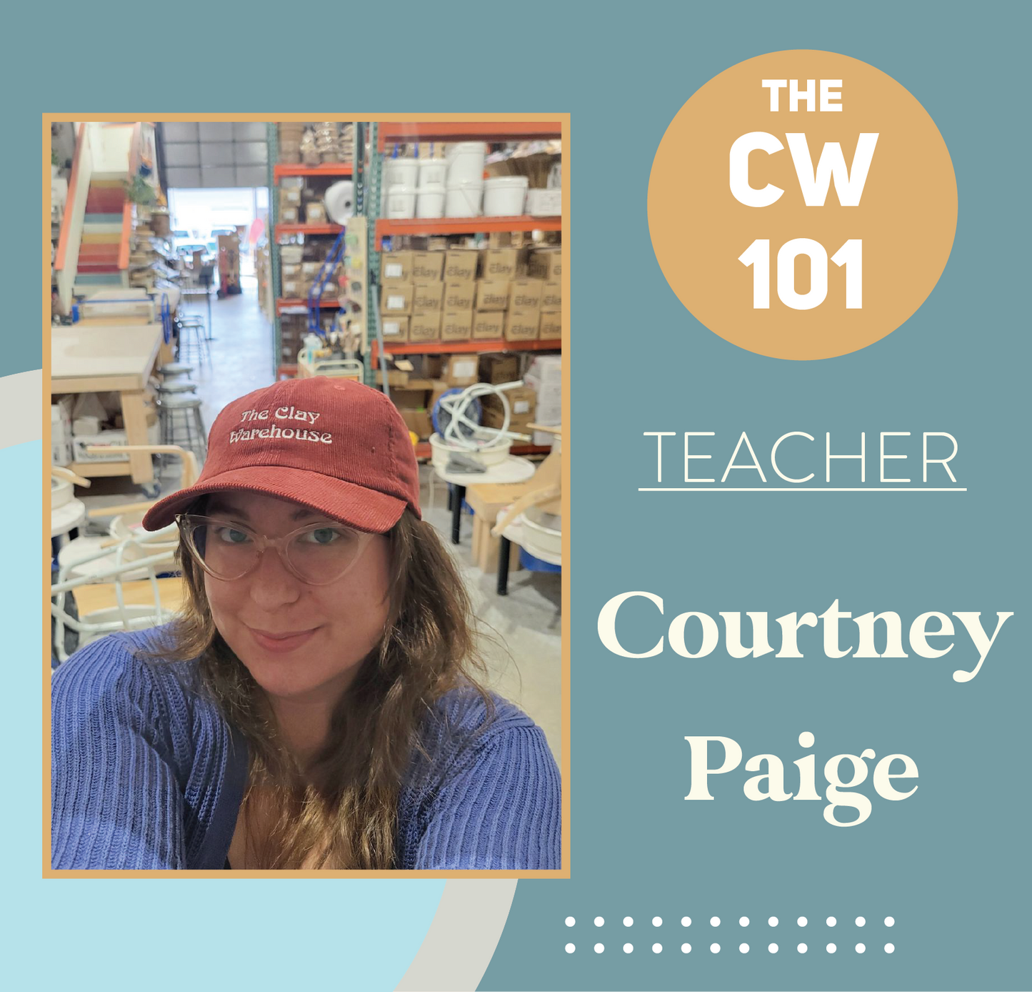 The CW 101 - Beginners Wheel Throwing Workshop (6 weeks)