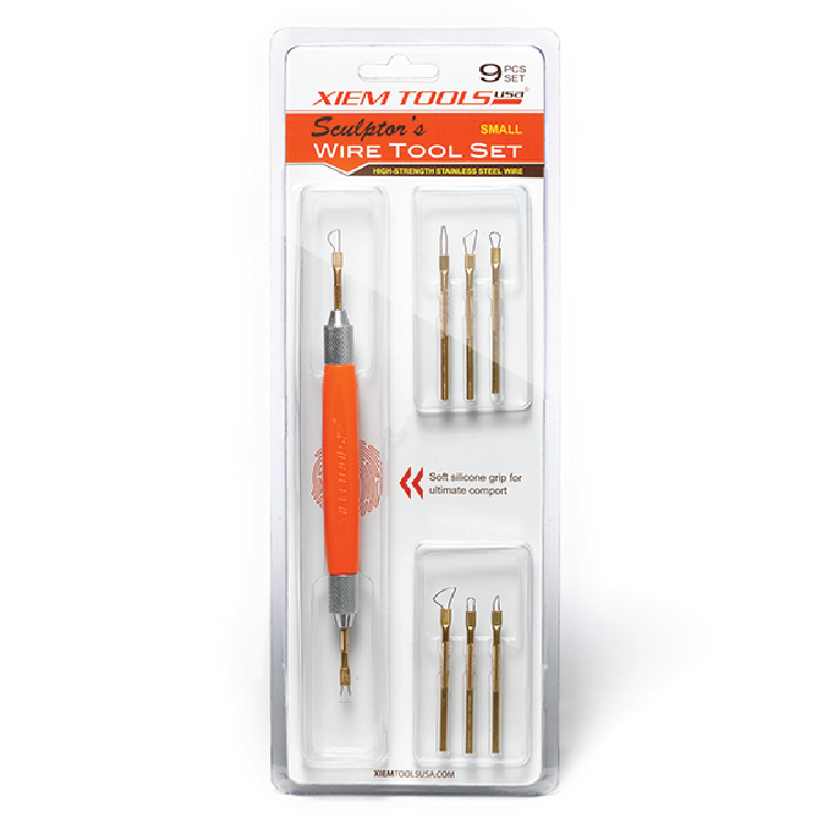 Xiem Tools - Sculptors/Sgraffito Wire Tool Set (WS9SS)