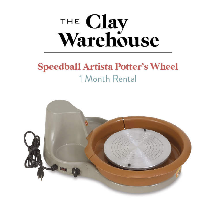 Pottery Wheel Rental - $35/wk