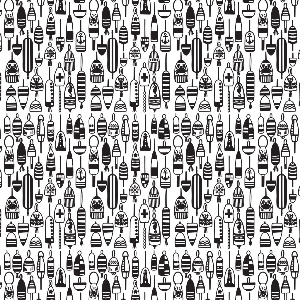 SanBao Underglaze Transfer - Buoys (19" x 13")