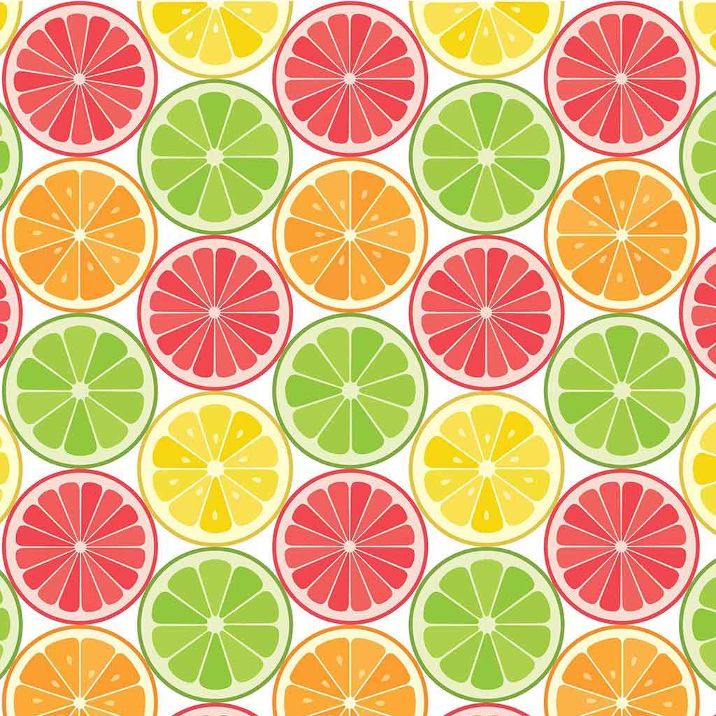 SanBao Underglaze Transfer - Citrus Slices (19" x 13")