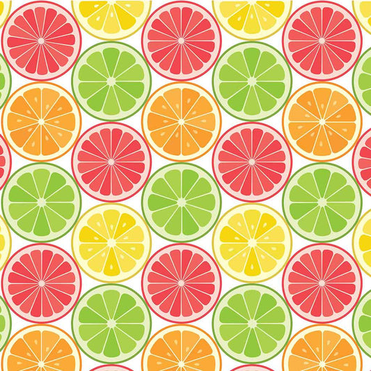 SanBao Underglaze Transfer - Citrus Slices (19" x 13")