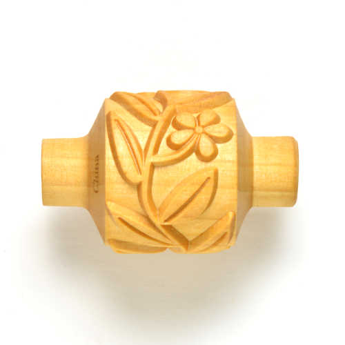 MKM Medium Handle Roller - Flowers and leaves - 3 cm (RM-046)