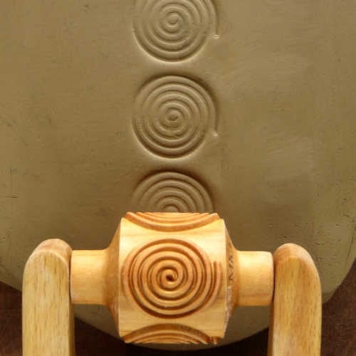 MKM Medium Handle Roller - Spiral - 3 cm (RM-005)