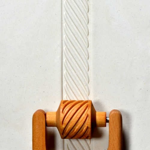 MKM Medium Handle Roller Big - Rope Narrow Strands - 3 cm (RM-040)