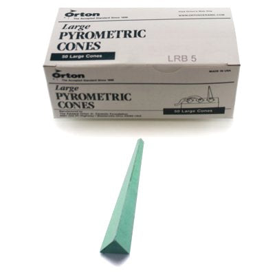 Orton Large Pyrometric Cones - Qty 50 (Various Temps)