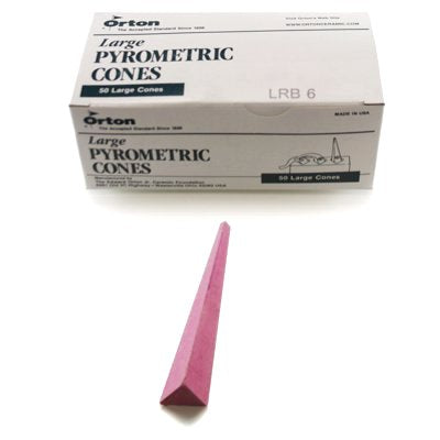 Orton Large Pyrometric Cones - Qty 50 (Various Temps)
